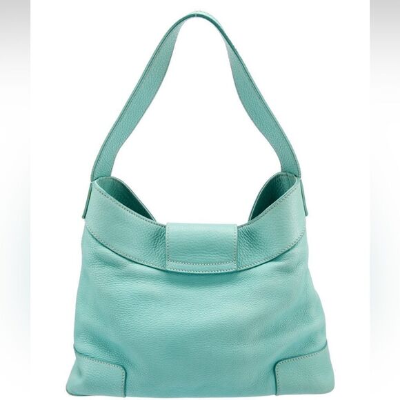 Tiffany & Co Ellis Blue Hobo Bag - Picture 3 of 14